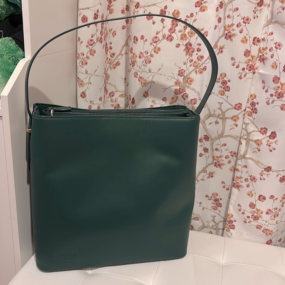 BEIS Green Tote Bag